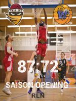 Twisters gewinnen Opening Game
